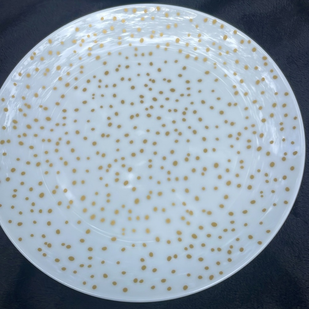 Threshold - 4 Porcelain Dinnerware Dish Plate Set Dish NWOT - Picture 4 of 7